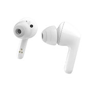 LG Tone Free FN4 White Cuffie True Wireless Bluetooth Meridian Audio, FN4.ABEUWH
