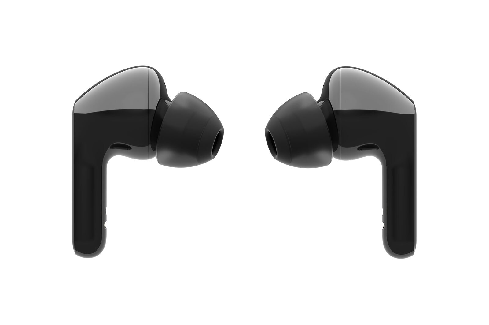 LG Tone Free FN5U Black Cuffie True Wireless Bluetooth Meridian Audio con custodia Uvnano, HBS-FN5U.ABEUBK
