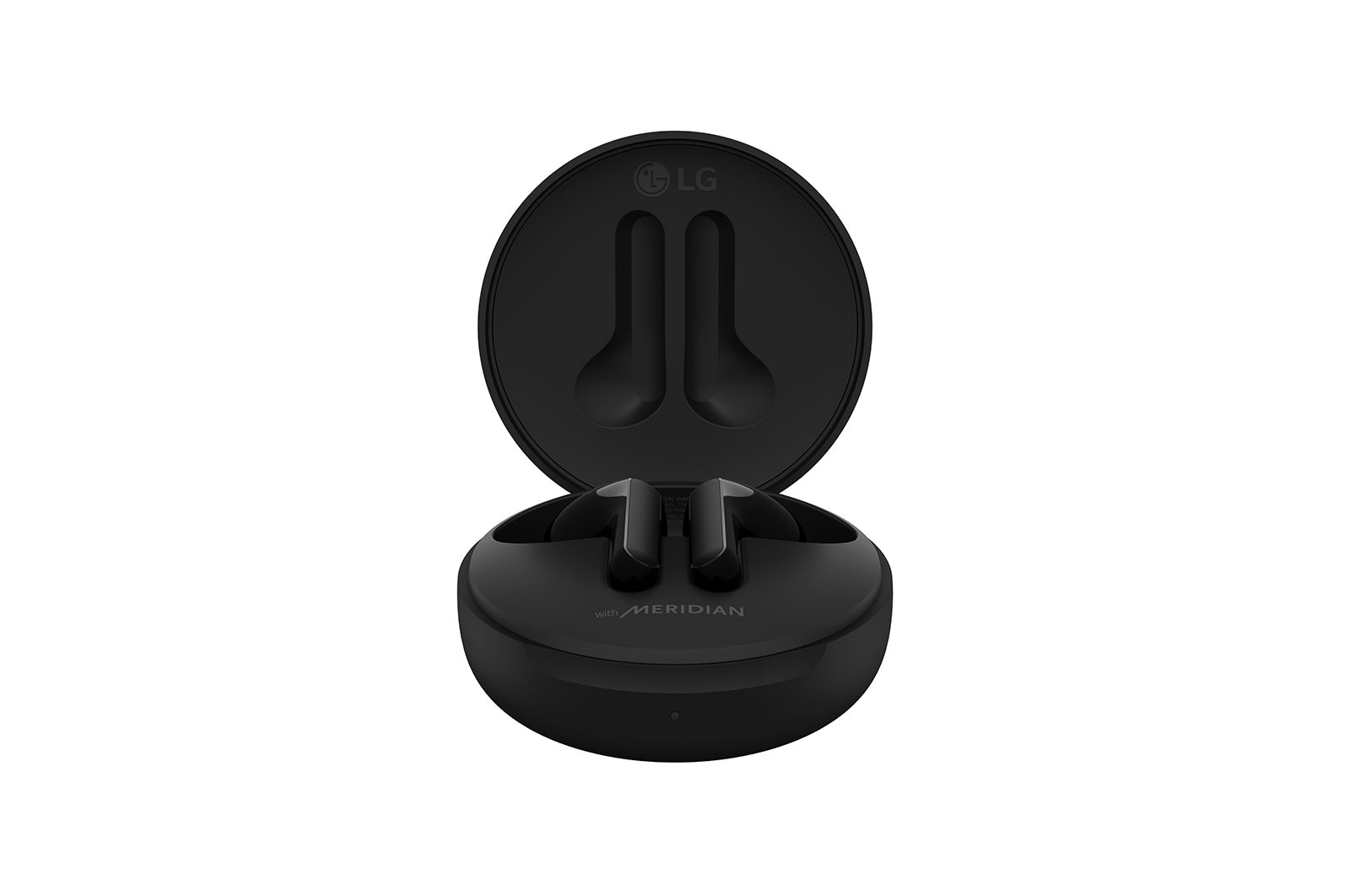 LG Tone Free FN5U Black Cuffie True Wireless Bluetooth Meridian Audio con custodia Uvnano, HBS-FN5U.ABEUBK