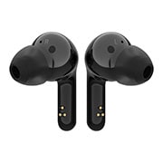 LG Tone Free FN5U Black Cuffie True Wireless Bluetooth Meridian Audio con custodia Uvnano, HBS-FN5U.ABEUBK
