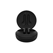 LG Tone Free FN5U Black Cuffie True Wireless Bluetooth Meridian Audio con custodia Uvnano, HBS-FN5U.ABEUBK