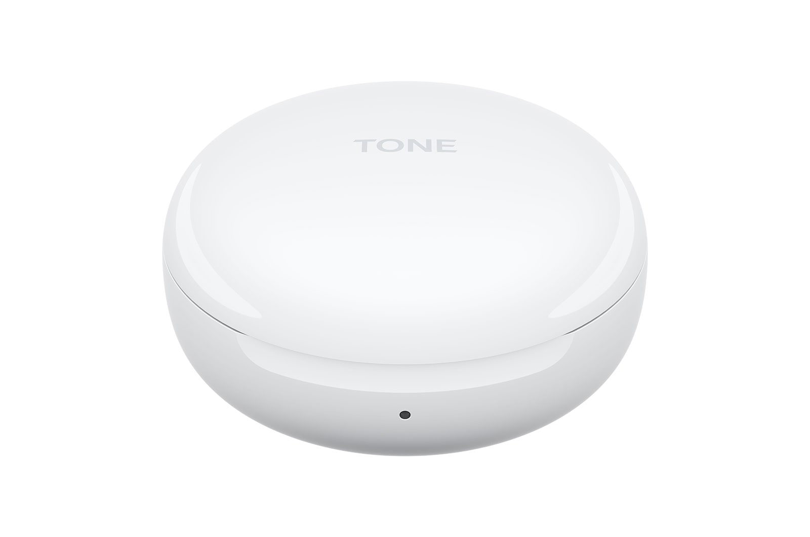 LG Tone Free FN5U White  Cuffie True Wireless Bluetooth Meridian Audio con custodia Uvnano, HBS-FN5U.ABEUWH