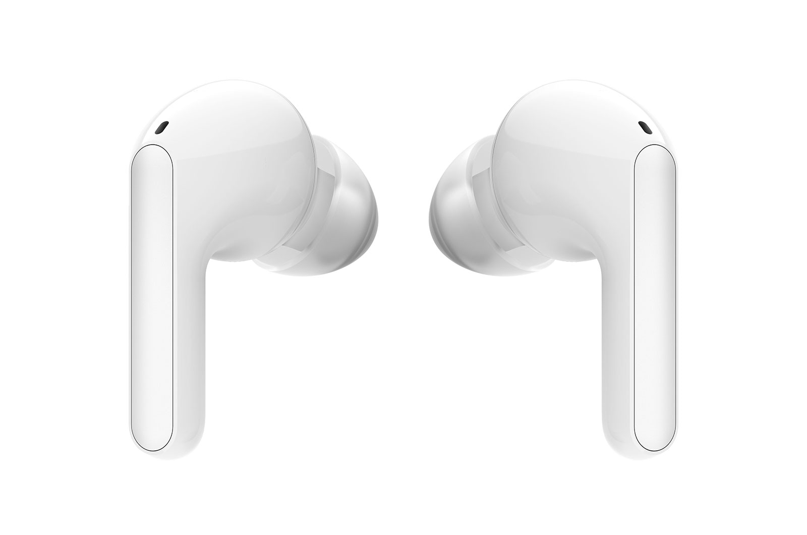 LG Tone Free FN5U White  Cuffie True Wireless Bluetooth Meridian Audio con custodia Uvnano, HBS-FN5U.ABEUWH