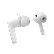 LG Tone Free FN5U White  Cuffie True Wireless Bluetooth Meridian Audio con custodia Uvnano, HBS-FN5U.ABEUWH