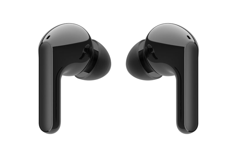 LG Tone Free FN6 Black Cuffie True Wireless Bluetooth Meridian Audio con custodia UVnano, FN6.ABEUBK