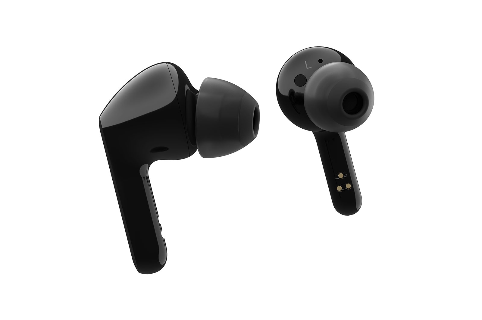 LG Tone Free FN6 Black Cuffie True Wireless Bluetooth Meridian Audio con custodia UVnano, FN6.ABEUBK