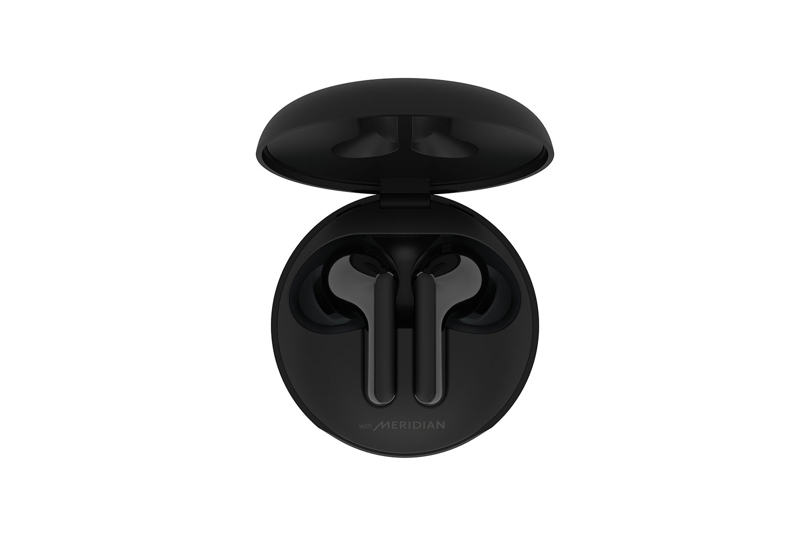 LG Tone Free FN6 Black Cuffie True Wireless Bluetooth Meridian Audio con custodia UVnano, FN6.ABEUBK