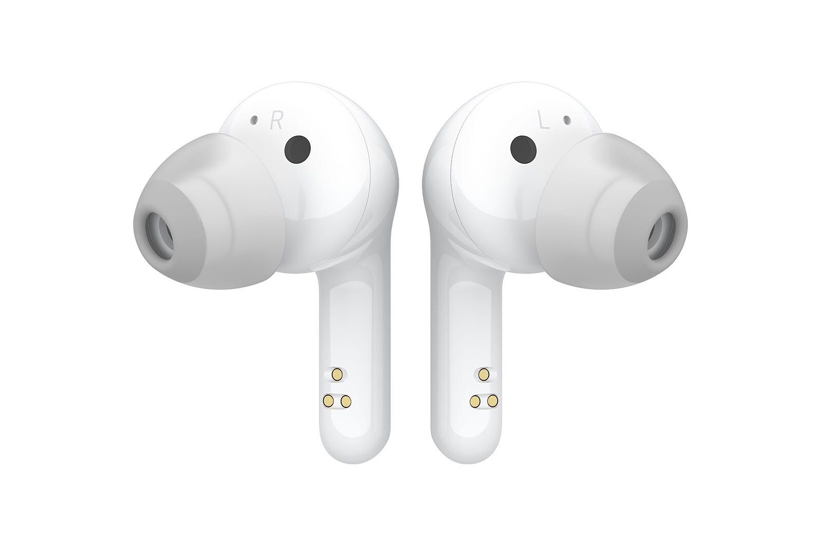 LG Tone Free FN6 White Cuffie True Wireless Bluetooth Meridian Audio con custodia UVnano, FN6.ABEUWH