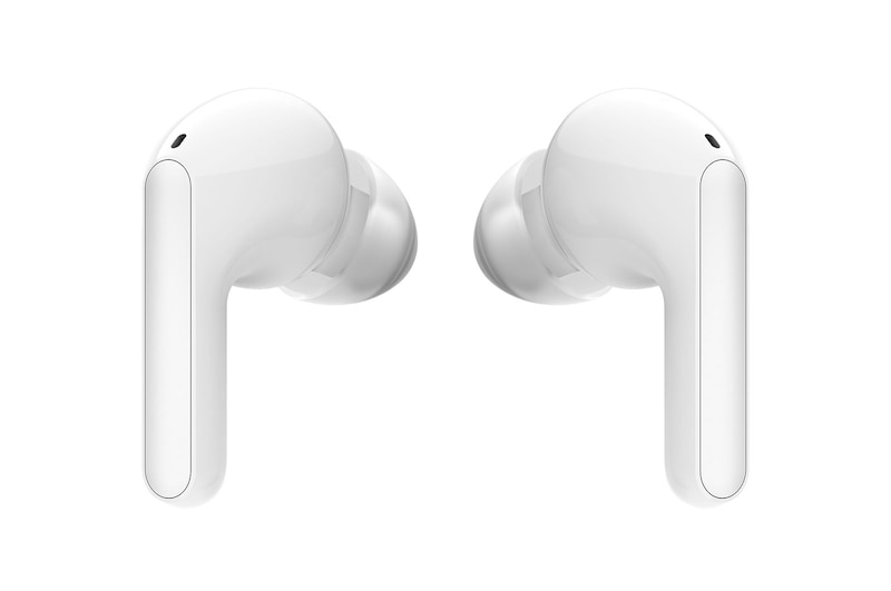 LG Tone Free FN6 White Cuffie True Wireless Bluetooth Meridian Audio con custodia UVnano, FN6.ABEUWH