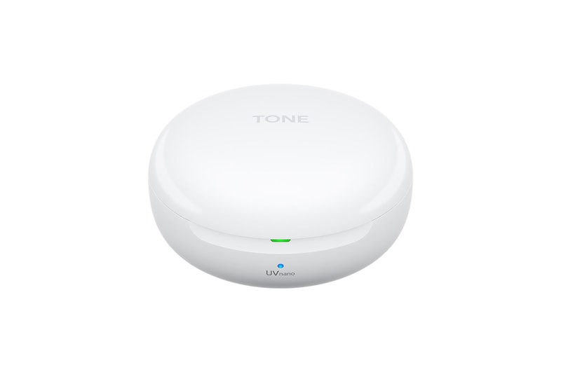 LG Tone Free FN7 White Cuffie True Wireless Bluetooth Meridian Audio ANC con custodia UVnano, FN7