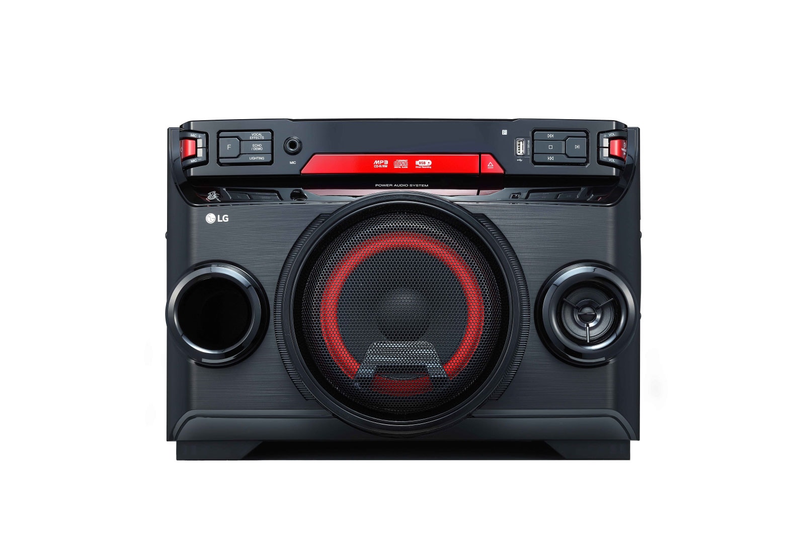 Vista frontale di LG XBOOM 220W Bluetooth Wireless OK45