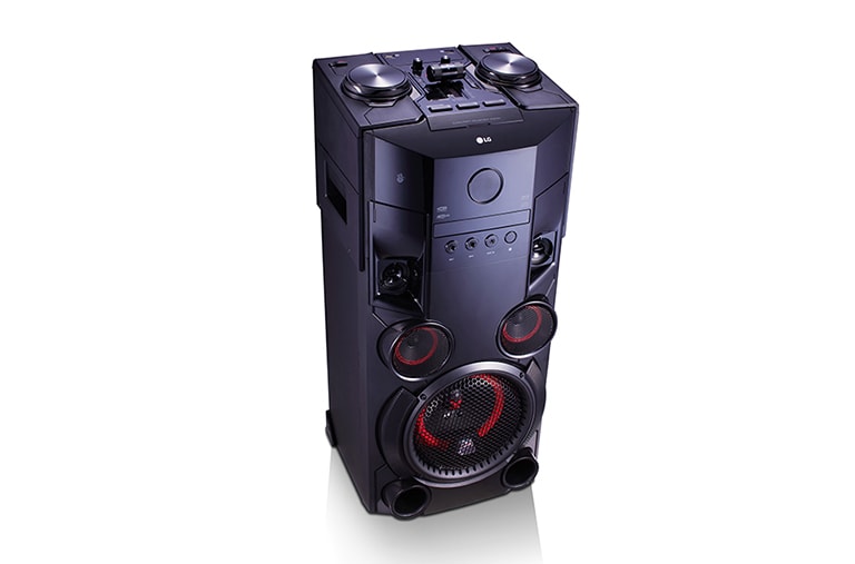 LG XBOOM Mini Hi-Fi OneBody 500W Bluetooth Wireless Subwoofer integrato, OM5560