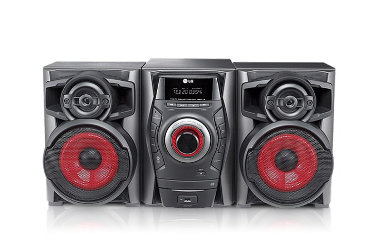 Vista frontale di Sistemi Mini Hi-Fi RAD114