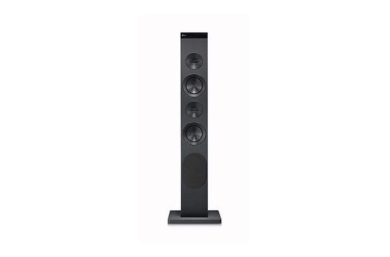 Vista frontale di LG Mini Hi-Fi XBOOM 100W Bluetooth Radio FM RK1
