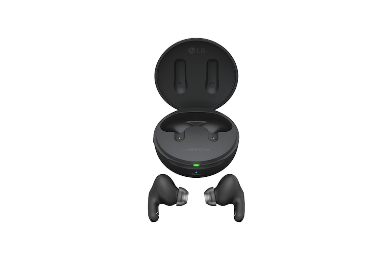LG Tone Free FP9 Black Cuffie True Wireless con ANC, Custodia di ricarica UVnano antibatterica, Bluetooth, Meridian Audio, TONE-FP9.CEUFLLK