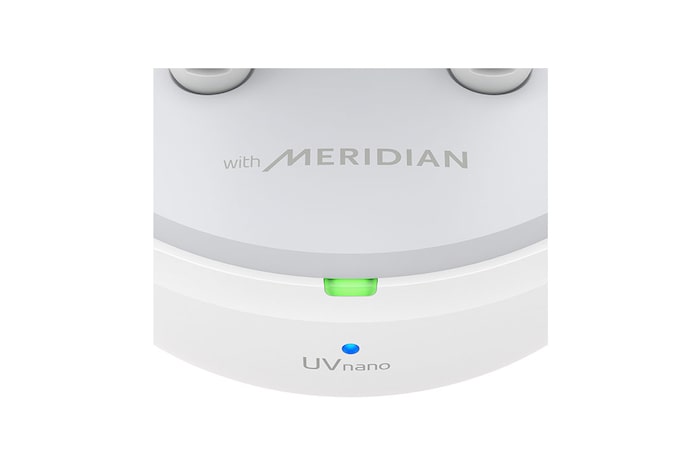 LG Tone Free FP9W White Cuffie True Wireless con ANC, Custodia di ricarica UVnano antibatterica, Bluetooth, Meridian Audio, TONE-FP9W.CEUFLLK