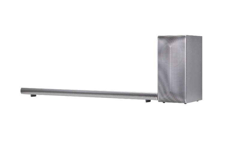 LG Sound Bar Smart Hi-Fi Multi-room HS7 da 4.1 ch 360W con subwoofer wireless e Bluetooth., LAS750M