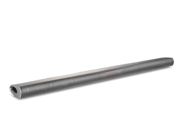 LG Sound Bar, amplificatore audio 2.1ch da 320W, con subwoofer wireless, compatibile con Bluetooth e montabile a muro., NB3540