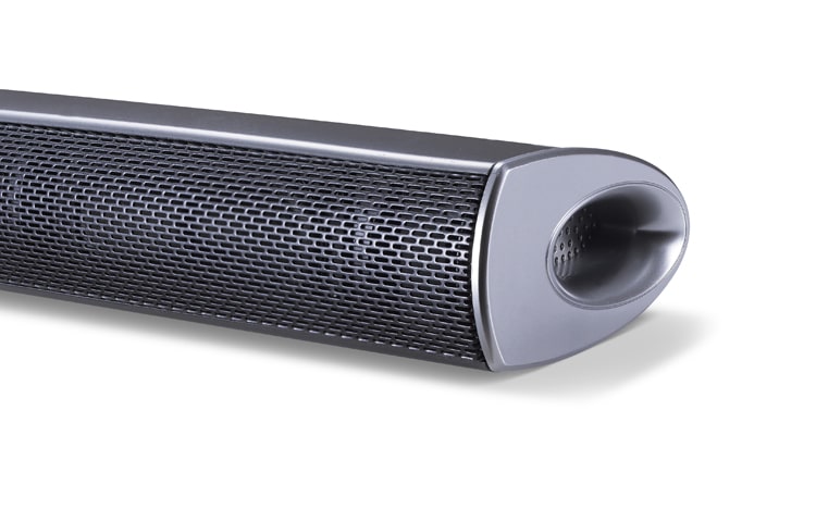 LG Sound Bar, amplificatore audio 2.1ch da 320W, con subwoofer wireless, compatibile con Bluetooth e montabile a muro., NB3540