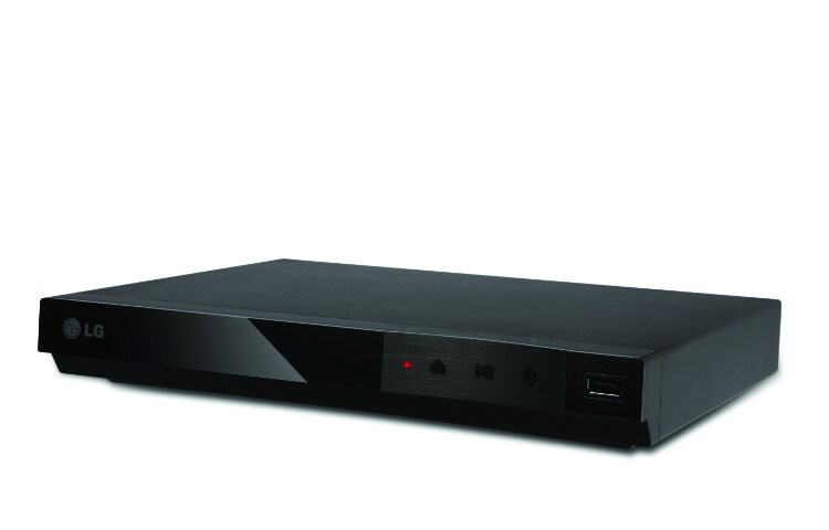 Vista frontale di Guarda i tuoi DVD preferiti o altri contenuti multimediali da USB DP122