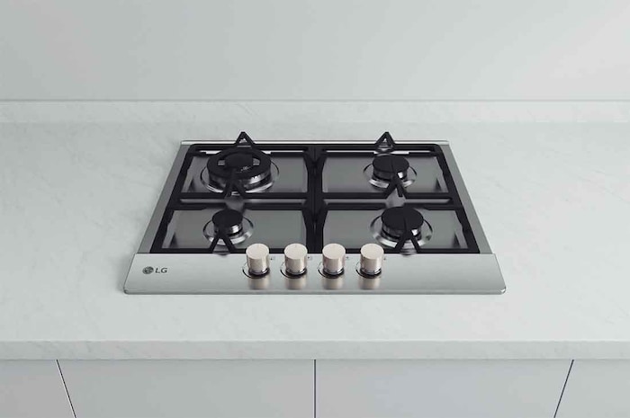 Foto frontale del piano cottura LG CBGZ2414S