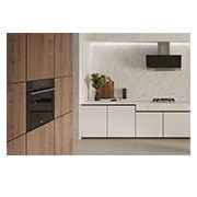 Foto angolata del piano cottura cucina LG CBGZ2414S