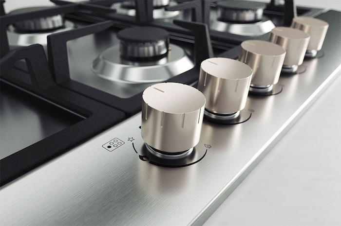 Foto dettaglio del piano cottura LG CBGZ3016S