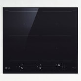 Piano cottura induzione 60cm | Potenza 2,5 ~ 7,4kW | 4 zone, 2 flex, Controlli slide indipendenti, Wi-Fi | Nero Schott