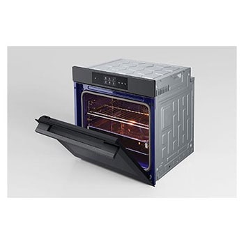Foto angolata del forno LG WSED7665B