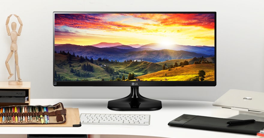 21:9 UltraWide™ FHD on IPS Display