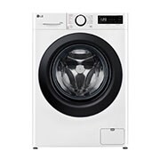 Foto frontale della lavasciuga LG D4R3009NSWB