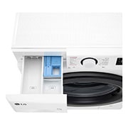 LG Lavasciuga 9/6kg AI DD | Serie R3 Classe D / A-10% | 1400 giri, Lavaggio a vapore, Allergy Care, Eco Hybrid, Smart diagnosis | Bianca, D4R3009NSWB