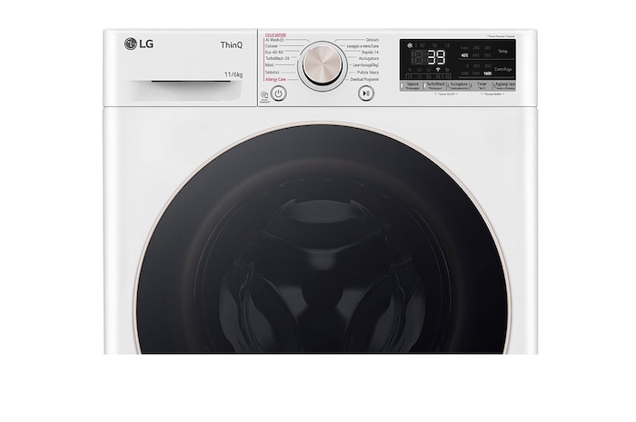 LG Lavasciuga a Vapore 11/6kg Classe D/A Bianca, D4R7011TSWG