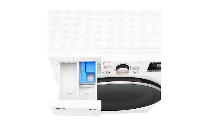 LG Lavasciuga a Vapore 11/6kg Classe D/A Bianca, D4R7011TSWG