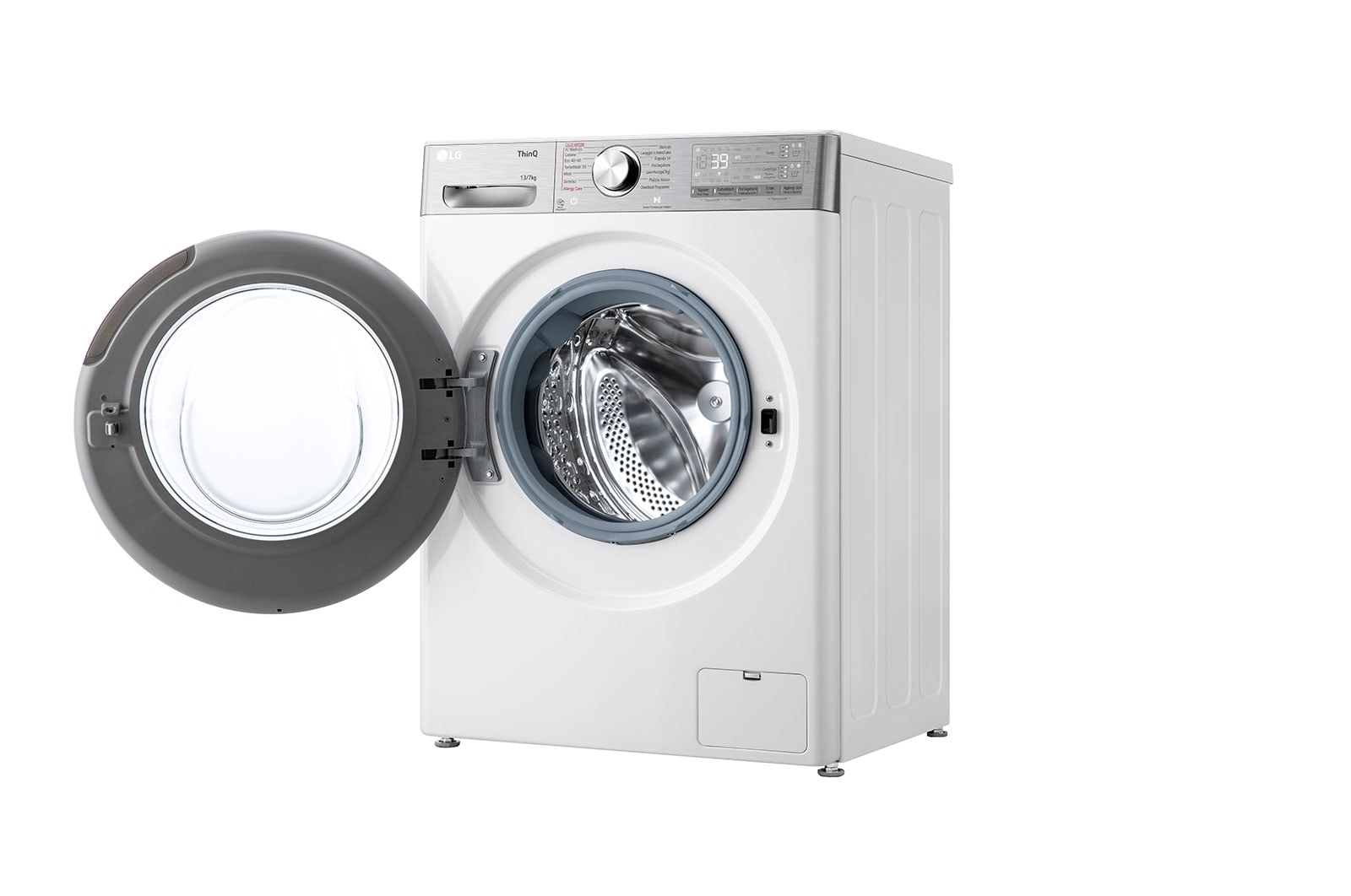 LG Lavasciuga 13/7kg AI DD™ Smart, 1400 giri, Vapore antipiega Bianca, D4R9513TPWC