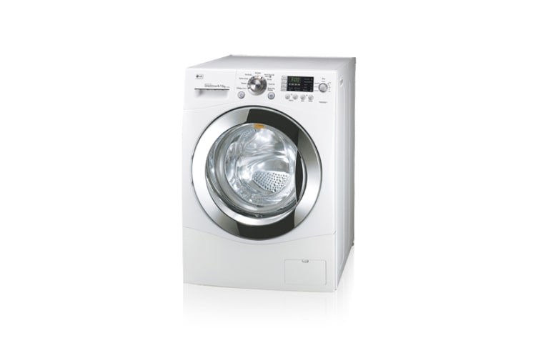 Vista frontale di F1403RD Lavasciuga 9|6 kg Direct Drive LG F1403RD