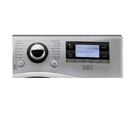 LG 12kg in lavaggio e 8kg in asciugatura in dimensioni standard con 6 motion Direct Drive Eco Hybrid. Tecnologia a vapore e motore Inverter Direct Drive garantito 10 anni., F1695RDH7