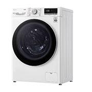 LG Lavasciuga slim 8,5/5kg AI DD | Serie V5 Classe E | 1200 giri, TurboWash, Lavaggio a vapore, Allergy Care, Wi-Fi | Bianca, F2DV5S8H0E