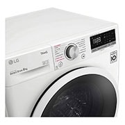 LG Lavasciuga 8/6kg AI DD | Serie E4 Classe E | 1400 giri, Lavaggio a vapore, Allergy Care | Bianca, F4DE408AIDD