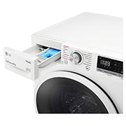 LG Lavasciuga 8/6kg AI DD | Serie E4 Classe E | 1400 giri, Lavaggio a vapore, Allergy Care | Bianca, F4DE408AIDD