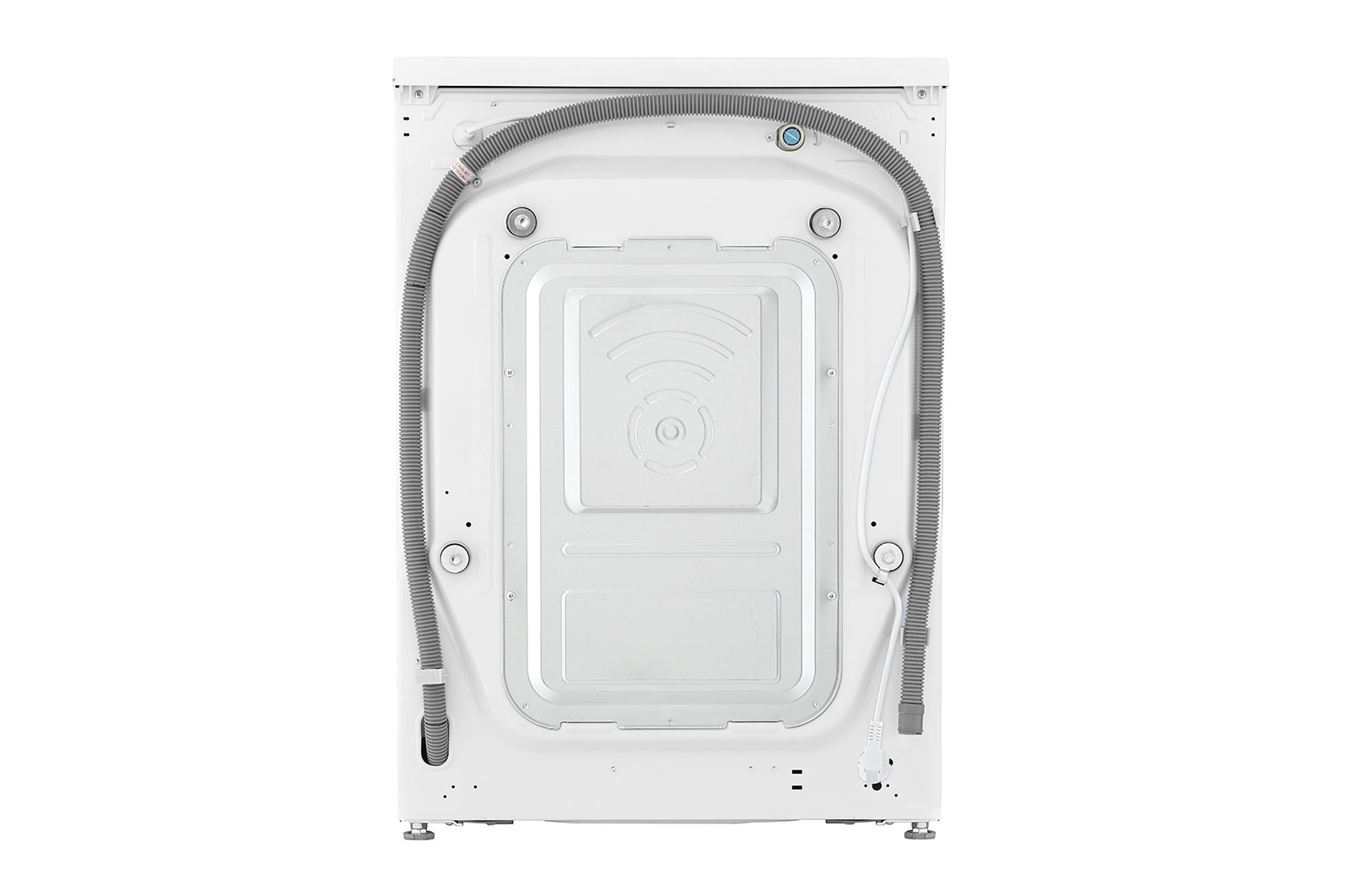 LG Lavasciuga 10,5/7kg AI DD | Serie V7 Classe E | 1400 giri, TurboWash 360, Vapore, Allergy Care, Eco Hybrid, Wi-Fi | Bianca, F4DV710H1E