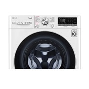 LG Lavasciuga 10,5/7kg AI DD | Serie V7 Classe E | 1400 giri, TurboWash 360, Vapore, Allergy Care, Eco Hybrid, Wi-Fi | Bianca, F4DV710H1E
