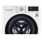 LG Lavasciuga 10,5/7kg AI DD | Serie V7 Classe E | 1400 giri, TurboWash 360, Vapore, Autodosaggio, Allergy Care, Wi-Fi | Bianca, F4DV710H2EA