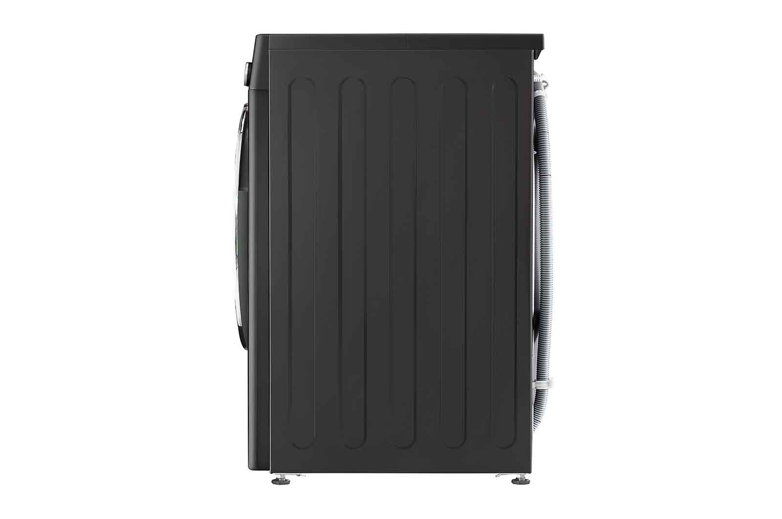 LG Lavasciuga 10,5/7kg AI DD | Serie V7 Classe E | 1400 giri, TurboWash 360, Vapore, Allergy Care, Eco Hybrid, Wi-Fi | Nera, F4DV710H2SE