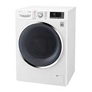 LG Lavasciuga Smart Eco Hybrid 9/6 kg  Lavaggio a vapore Wi-Fi Oblò Ring Cromato, F4J8FH2W