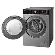 LG Lavasciuga Smart Eco Hybrid 10.5/7 kg Lavaggio a vapore Wi-Fi Oblò Ring Cromato , F4J9JH2T