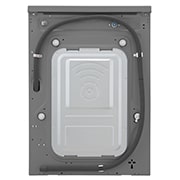 LG Lavasciuga Smart Eco Hybrid 10.5/7 kg Lavaggio a vapore Wi-Fi Oblò Ring Cromato , F4J9JH2T