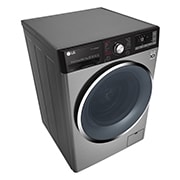 LG Lavasciuga Smart Eco Hybrid 10.5/7 kg Lavaggio a vapore Wi-Fi Oblò Ring Cromato , F4J9JH2T