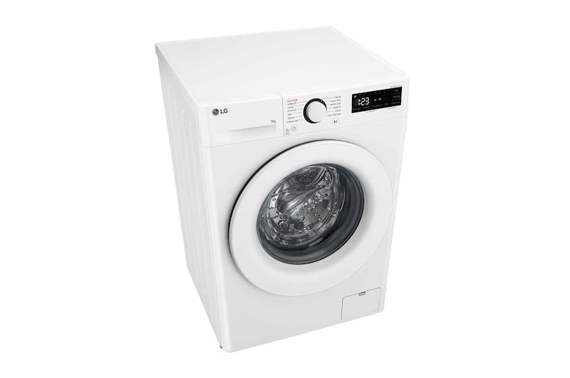 LG Lavatrice 9kg AI DD™ | Serie R3 Classe A-10% | 1400 giri, Lavaggio con AI, Smart Diagnosis, Motore Direct Drive | White, F4R3009NNWW