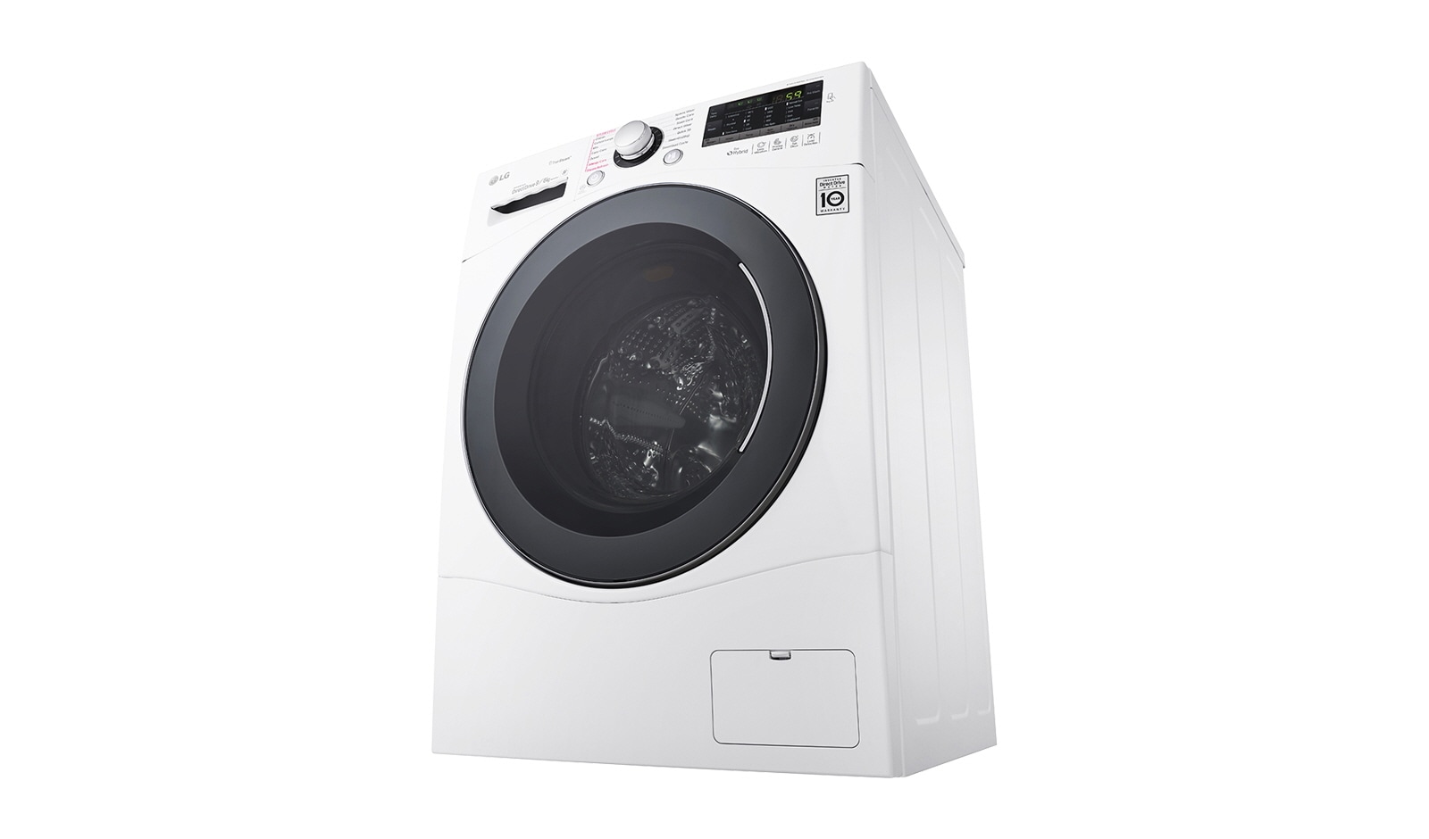 LG Lavasciuga Eco Hybrid 9/6 Kg Lavaggio a vapore, FH4A8FDH2N